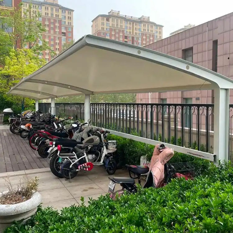 象山县膜结构电动车棚